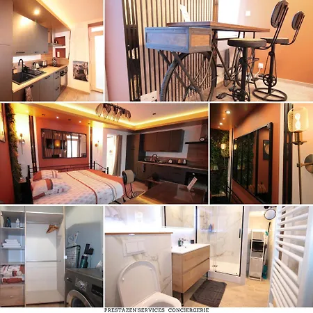 Luxury Studio, Rez De Chaussee, Parking Prive Video Surveillance, Canape Haute Qualite Convertible Couchage 2 Personnes, Centre Ville Proche, Restaurant, Boulangerie 2 Minutes A Pied, Terrasse - 800Metre Carre De Terrain - Gere Par Presta-Zen'Service Verdun Extérieur photo